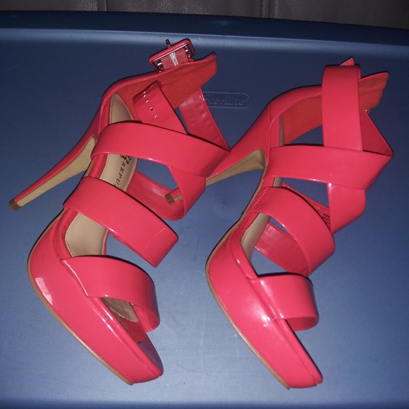 Pink Rock Republic Heels - Picture 1 of 3